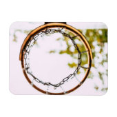 Cooles Basketballdesign Magnet (Horizontal)