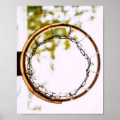 Cooles Basketballdesign Poster (Vorne)