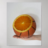 Cooles Basketballdesign Poster (Vorne)