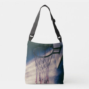 Cooles Basketballdesign Tragetaschen Mit Langen Trägern