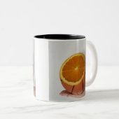 Cooles Basketballdesign Zweifarbige Tasse (VorderseiteRechts)