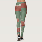 Cooles Basketballgeschenk Leggings (Rückseite)