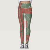Cooles Basketballgeschenk Leggings (Vorderseite)