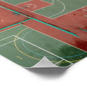 Cooles Basketballgeschenk Poster (Ecke)