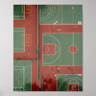Cooles Basketballgeschenk Poster