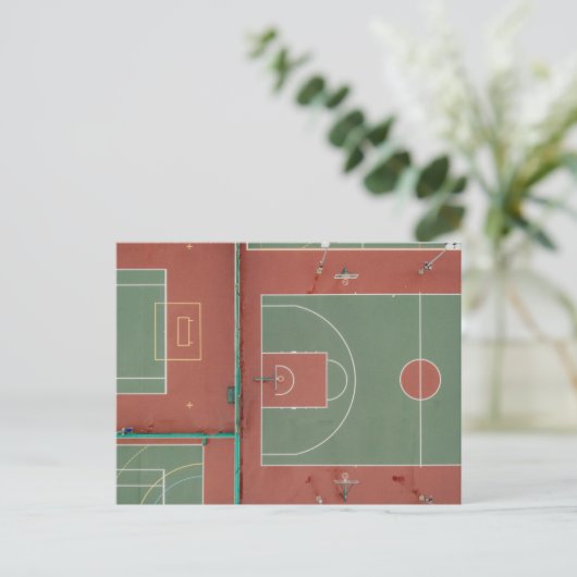 Cooles Basketballgeschenk Postkarte (Stehend Vorderseite)