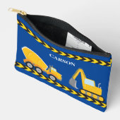 Cooles Baufahrzeug Custom Kids Blue Zubehörtasche (Offen)