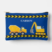 Cooles Baufahrzeug Custom Kids Blue Zubehörtasche (Vorderseite)