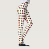 Cooles Beängstigendes Maskenmuster Leggings (Rechts)