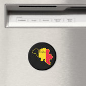 Cooles Belgien Magnet (In Situ (Geschirrspüler))