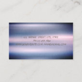 Cooles Berufliches Elegant Mandala, Confetti Yoga Visitenkarte (Rückseite)