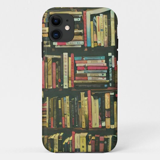 Cooles Bibliotheksgeschenk Case-Mate iPhone Hülle (Rückseite)