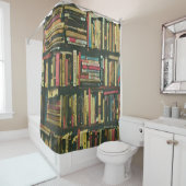 Cooles Bibliotheksgeschenk Duschvorhang (Beispiel)