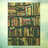 Cooles Bibliotheksgeschenk Fensteraufkleber (Blatt 3)