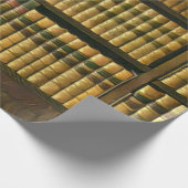 Cooles Bibliotheksgeschenk Geschenkpapier (Ecke)