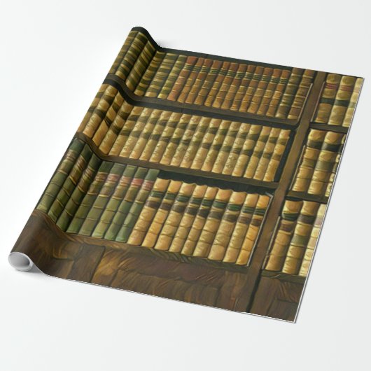 Cooles Bibliotheksgeschenk Geschenkpapier (Ungerollt)