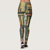 Cooles Bibliotheksgeschenk Leggings (Rückseite)