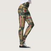 Cooles Bibliotheksgeschenk Leggings (Rechts)