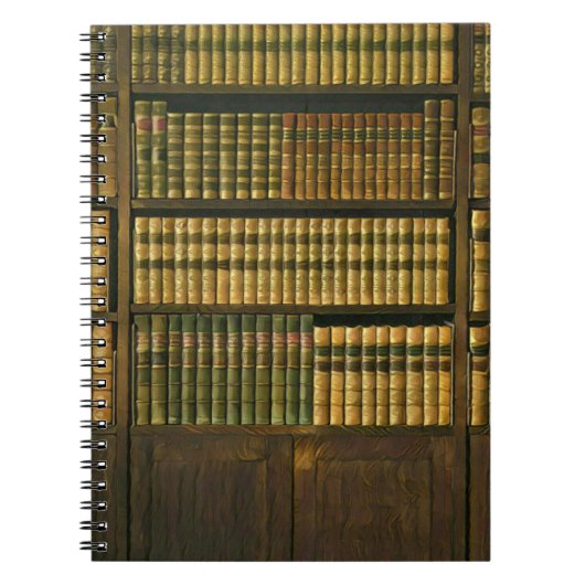 Cooles Bibliotheksgeschenk Notizblock (Vorderseite)