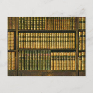 Cooles Bibliotheksgeschenk Postkarte
