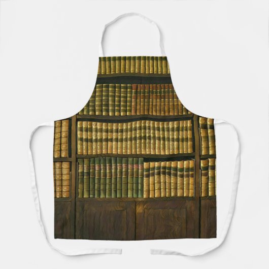 Cooles Bibliotheksgeschenk Schürze (Vorderseite)