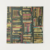 Cooles Bibliotheksgeschenk Wandteppich (Vorderseite (Horizontal))