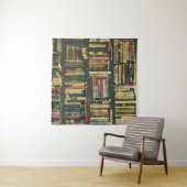 Cooles Bibliotheksgeschenk Wandteppich (Beispiel (Horizontal))