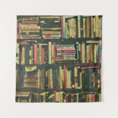 Cooles Bibliotheksgeschenk Wandteppich (Vorderseite)