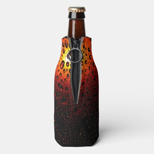 Cooles Bier Flaschenkühler (Flasche Rückseite)