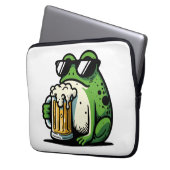 Cooles Bier Laptopschutzhülle (Vorderseite Links)