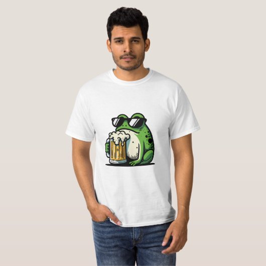 Cooles Bier T-Shirt (Vorne ganz)