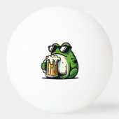Cooles Bier Tischtennisball (Vorderseite)