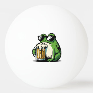 Cooles Bier Tischtennisball