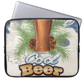 Cooles Bier Vintag Bar Poster Laptopschutzhülle (Vorderseite)