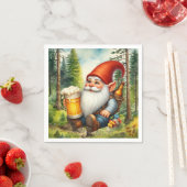 Cooles Bierknochen-Party Serviette (Beispiel)