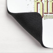 Cooles Bikerdesign - Originalschrift Mousepad (Ecke)