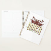 Cooles Bikerdesign - Originalschrift Planer (Anzeige)