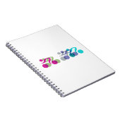 Cooles Bikerlogo Notizblock (Rechte Seite)