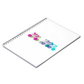 Cooles Bikerlogo Notizblock (Linke Seite)