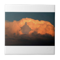 Cooles Bild von Jesus auf Wolken