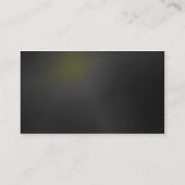 Cooles blaues Auge durch das Augenfenster Optometr Visitenkarte (Rückseite)