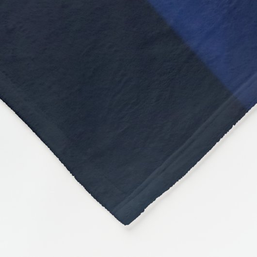 Cooles blaues Feuer Fleecedecke (Ecke)