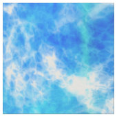 Cooles Blaues Meer-Wellenmuster Stoff (Nahaufnahme)