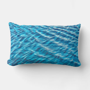 cooles blaues Wasser werfen Kissen Wohngestaltung