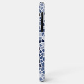 COOLES blaugestanztes Glasmuster Case-Mate iPhone Hülle (Hinten/Links)