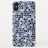 COOLES blaugestanztes Glasmuster Case-Mate iPhone Hülle (Rückseite)