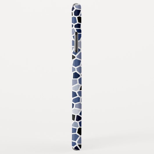 COOLES blaugestanztes Glasmuster Case-Mate iPhone Hülle (Hinten/Rechts)