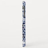 COOLES blaugestanztes Glasmuster Case-Mate iPhone Hülle (Hinten/Links)