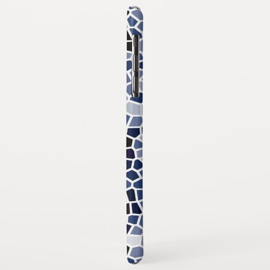 COOLES blaugestanztes Glasmuster Case-Mate iPhone Hülle (Hinten/Links)