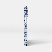 COOLES blaugestanztes Glasmuster iPhone Hülle (Rechte Seite)